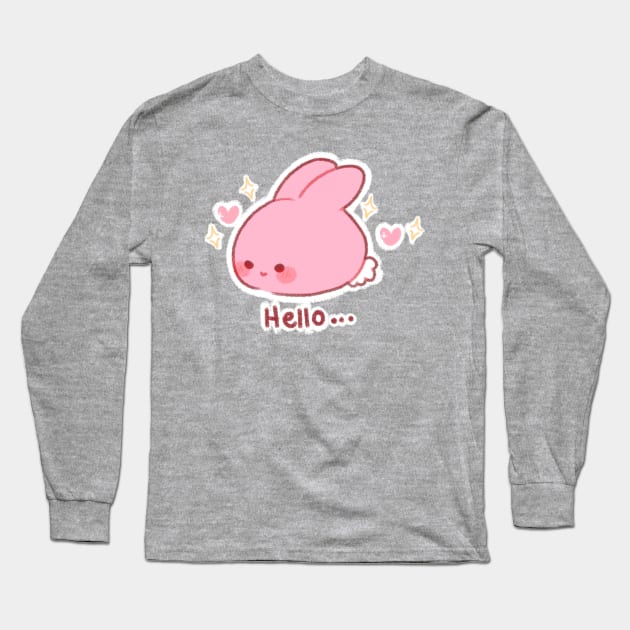 Bunny Time Long Sleeve T-Shirt by Nullkunst